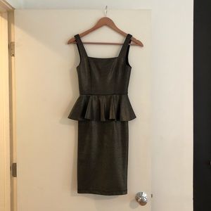 Alice + Olivia Peplum Cocktail Dress